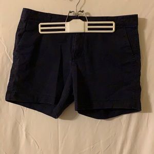Gap navy blue cotton blend shorts
